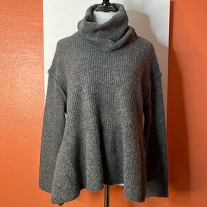 Mystree Charcoal Cowl Neck Sweater